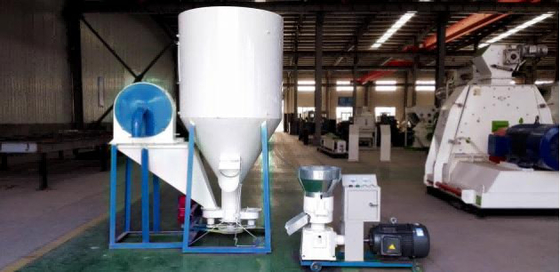 GSP 70 Ring Die Pellet Machine Goose Pig Goat Cattle 700 - 800KG/H
