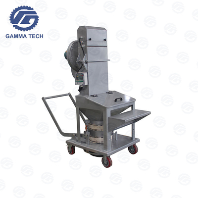 1.1kw Dust Jet Filter  Feed Mill Machine 800M3 Per hr Portable Small Vibratory Feeder