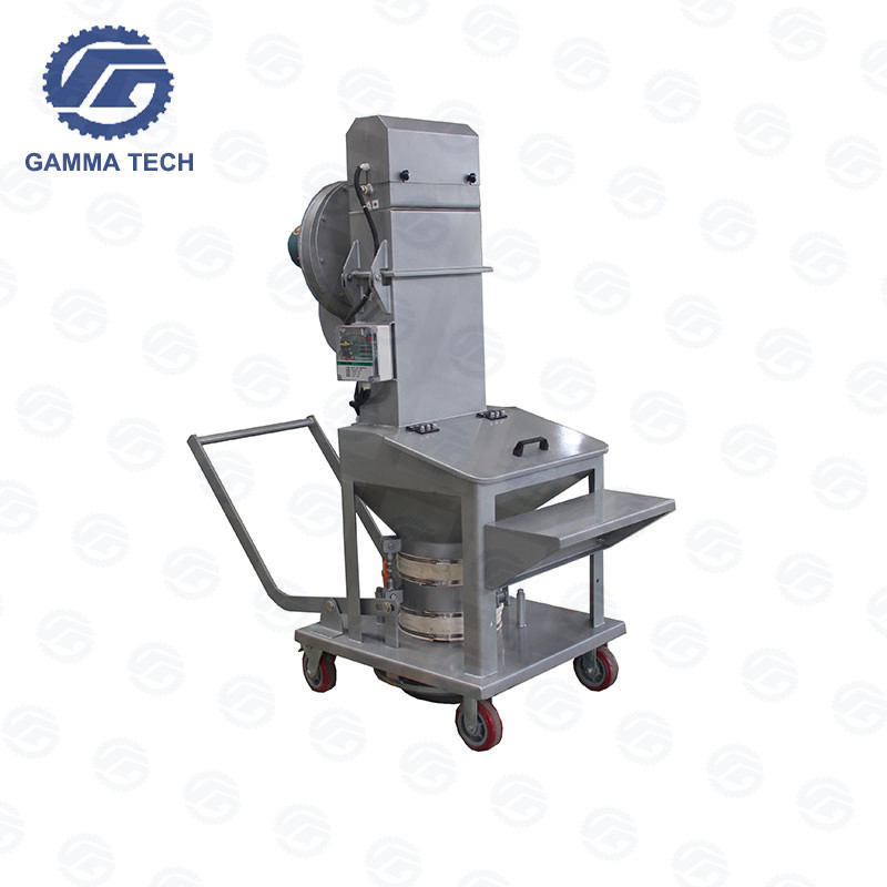 1.1kw Dust Jet Filter  Feed Mill Machine 800M3 Per hr Portable Small Vibratory Feeder